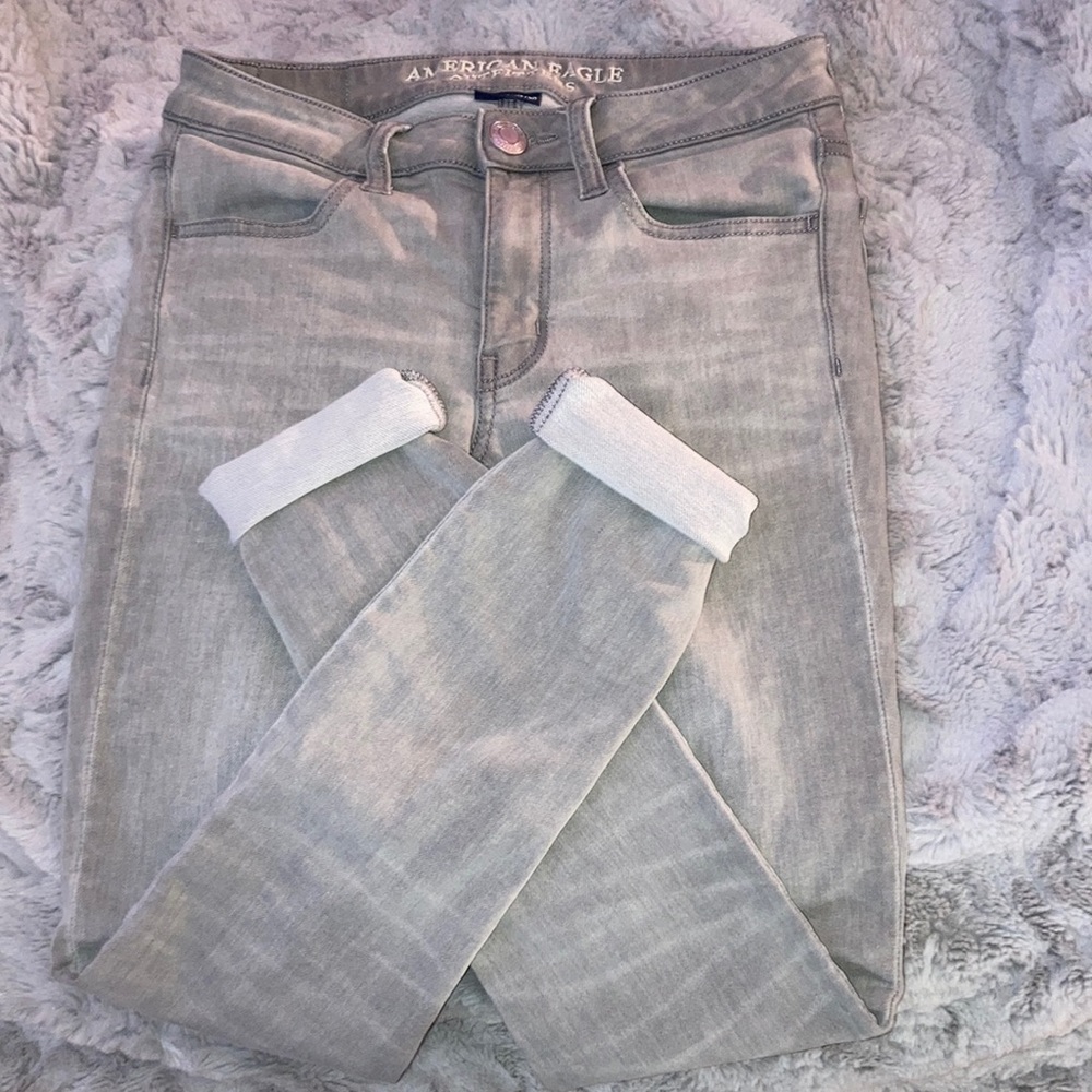 Gray washed jeans✨🌚